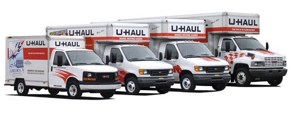 UHaul Trucks at Show Me Rents